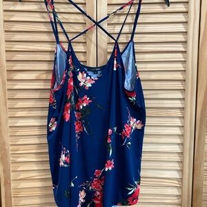 Papermoon Navy Floral Camisole